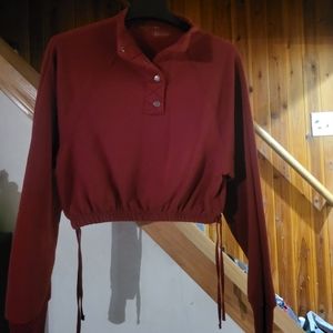 Flirtiude L/s Cropped Top Size XS EUC